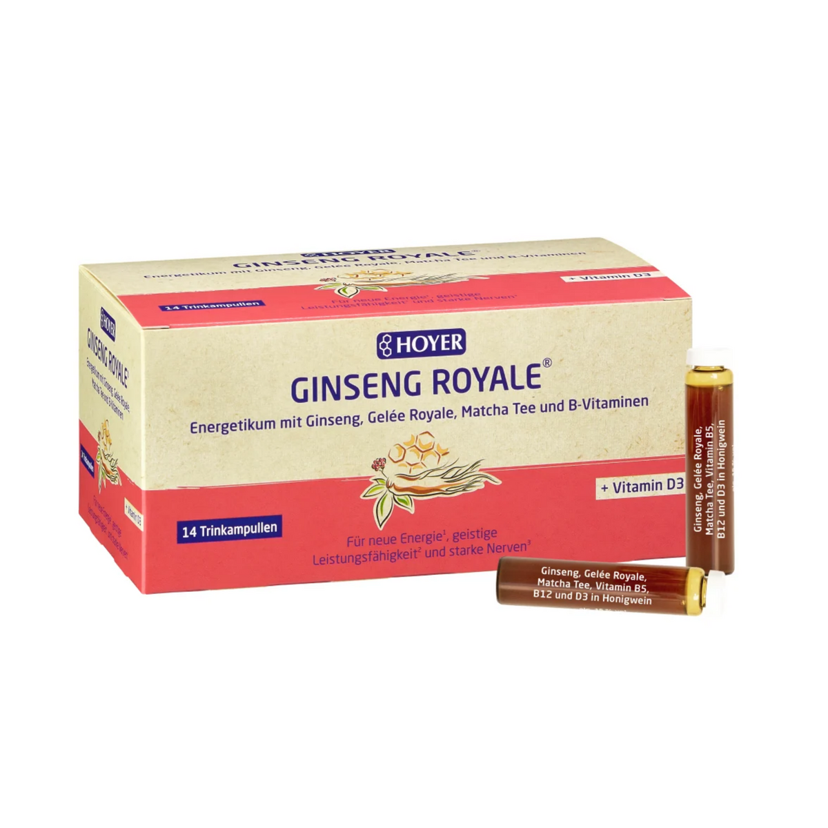 호야 진생 로얄 인삼 에너지 앰플 15ml × 14병
