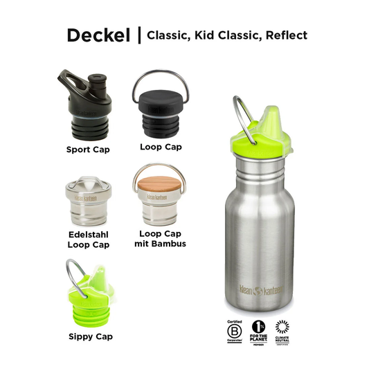 클린켄틴 키즈 클래식 보틀 355ml 머쉬룸