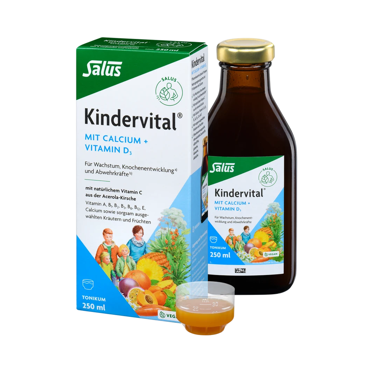 살루스 킨더비탈 어린이 종합비타민 드링크 250ml