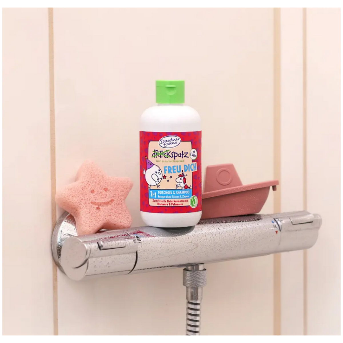 드레크슈파츠 어린이 샴푸&샤워젤 살구 Sanft zu dir 250ml