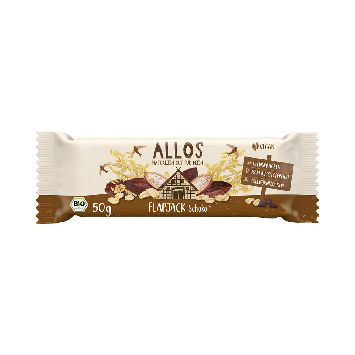 알로스 뮤즐리riegel Flapjack 오트 초콜릿 mit ZB-초콜릿lad 16개입 (총 800g)