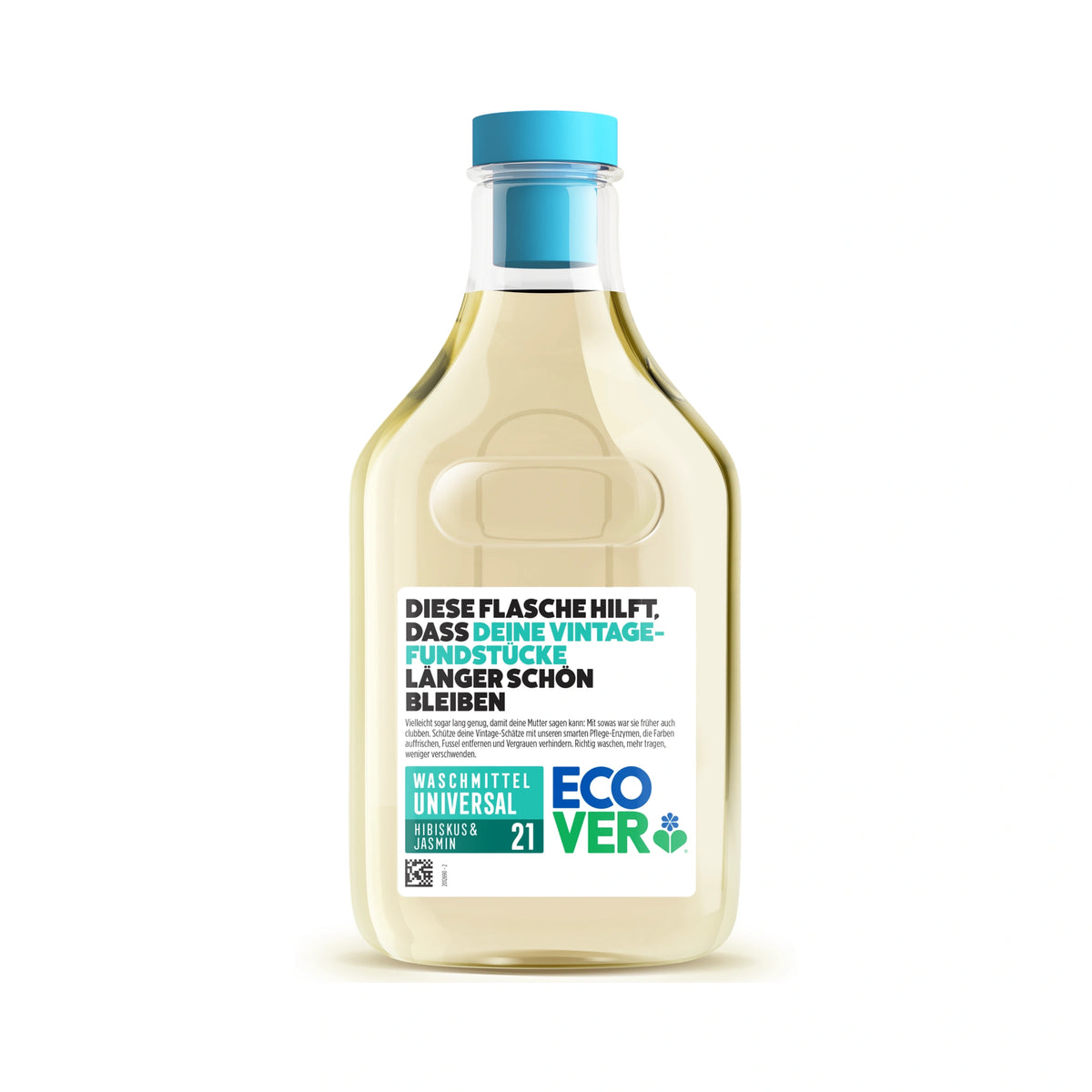 에코버 유니버설 고농축 액체 세탁세제 히비스커스 앤 자스민 750ml