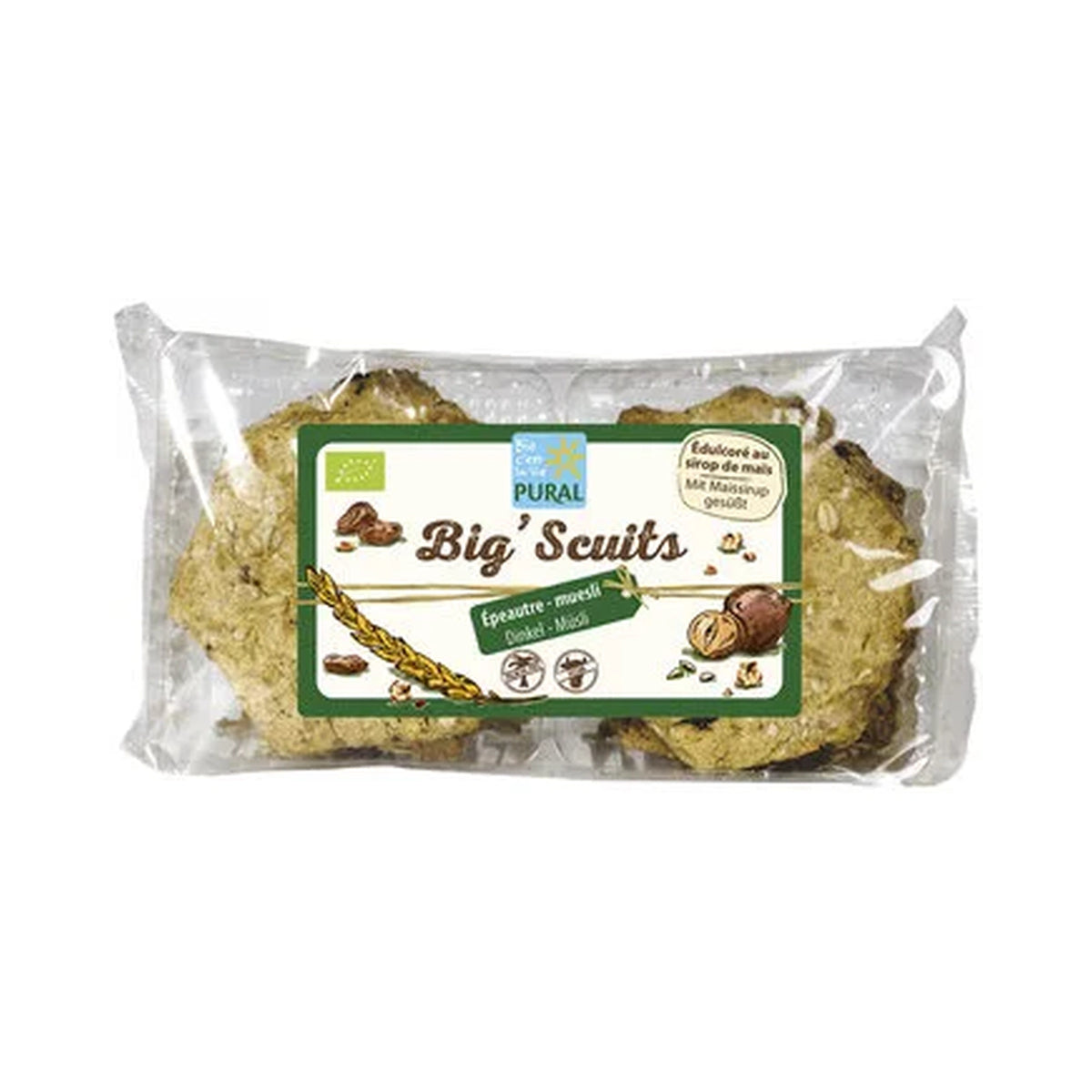 푸랄 빅스쿠츠 스펠트 뮤즐리 쿠키 320 g