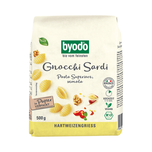 뵤도 세몰리나 뇨키 사르디 500g