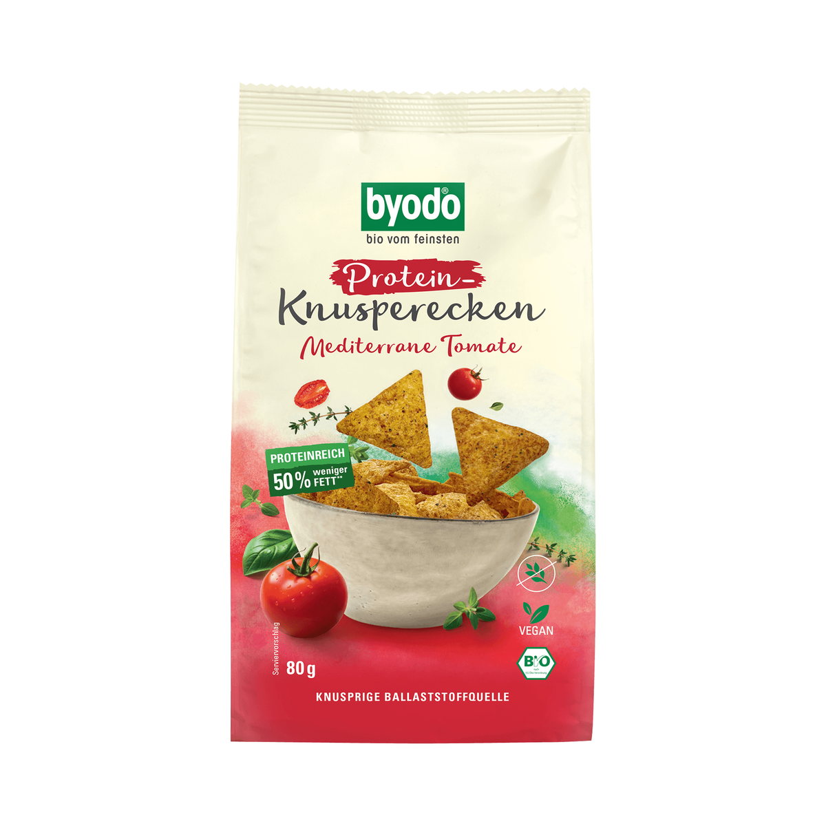 뵤도 프로틴 지중해 토마토 크리스프 80g