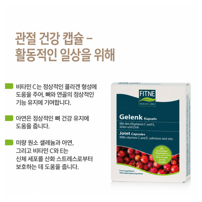 피트네 관절 영양제 60캡슐