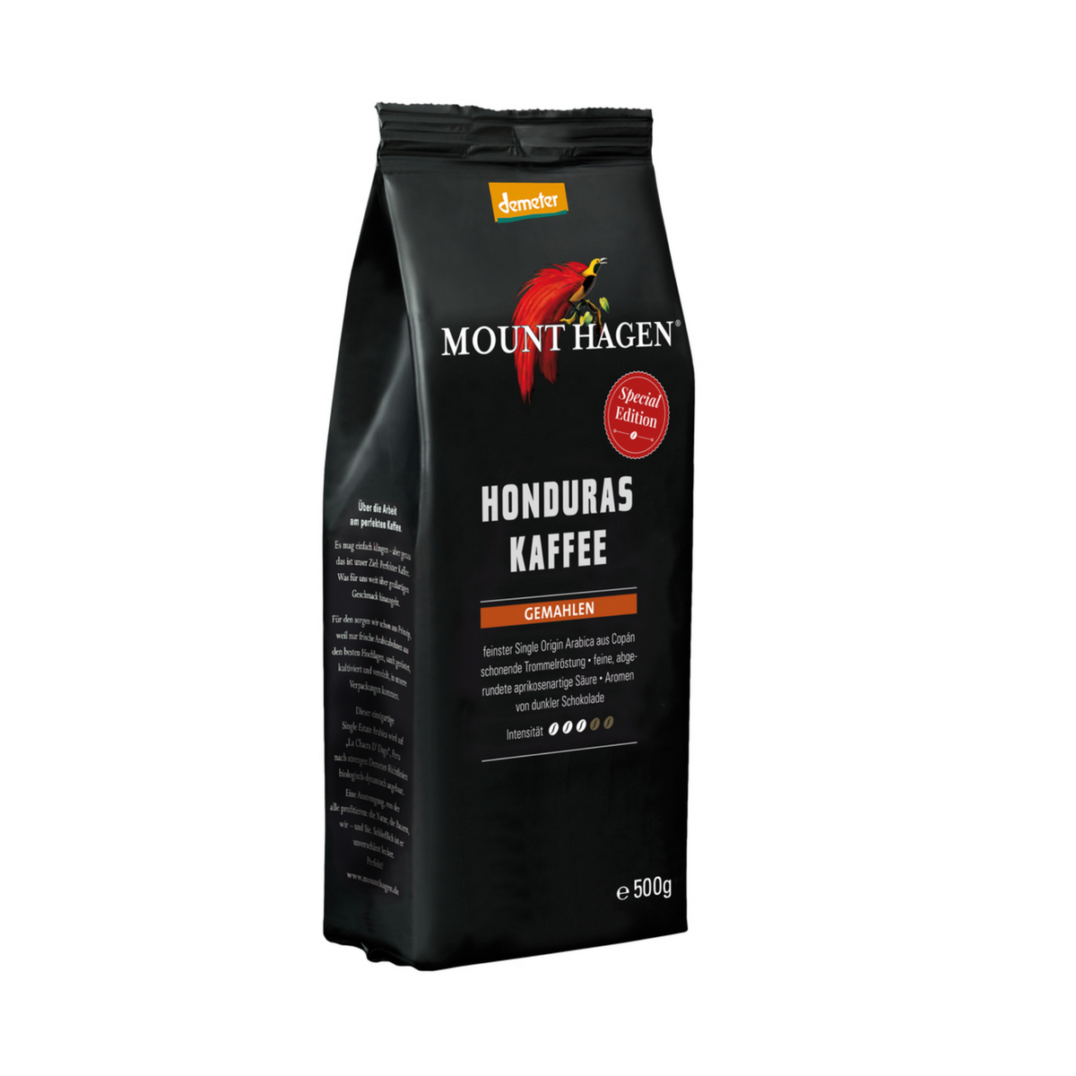 마운트하겐 유기농 데메터 온두라스 분말 커피 500g