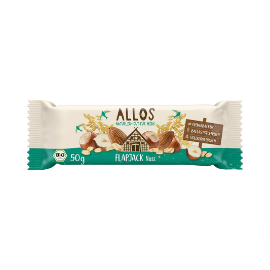 알로스 뮤즐리riegel Flapjack 오트 넛 mit Nüssen & Mande 16개입 (총 800g)