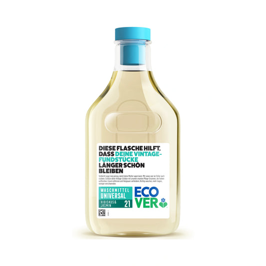 에코버 유니버설 고농축 액체 세탁세제 히비스커스 앤 자스민 750ml