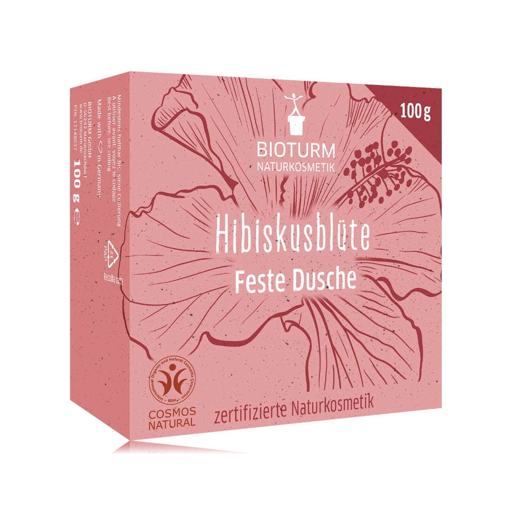 비오투름 히비스커스 플라워 고체 샤워바 100g