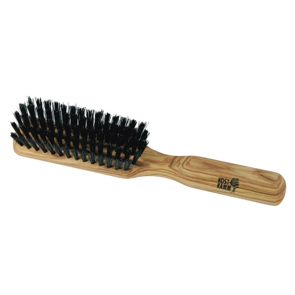 코스트캄 올리브나무 멧돼지털 슬림 헤어브러시 5열 20cm