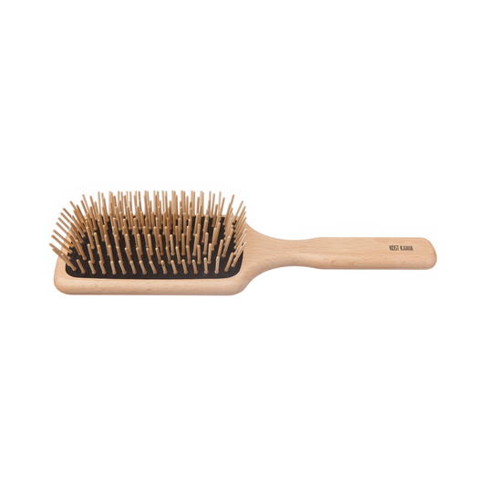 코스트캄 너도밤나무 우드핀 패들 헤어브러시 11열 25.5cm