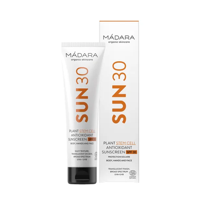 마다라 플랜트 스템셀 안티옥시던트 바디 선크림 SPF30 100ml