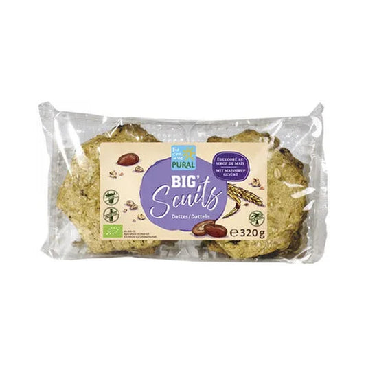 푸랄 빅스쿠츠 대추 쿠키 320 g
