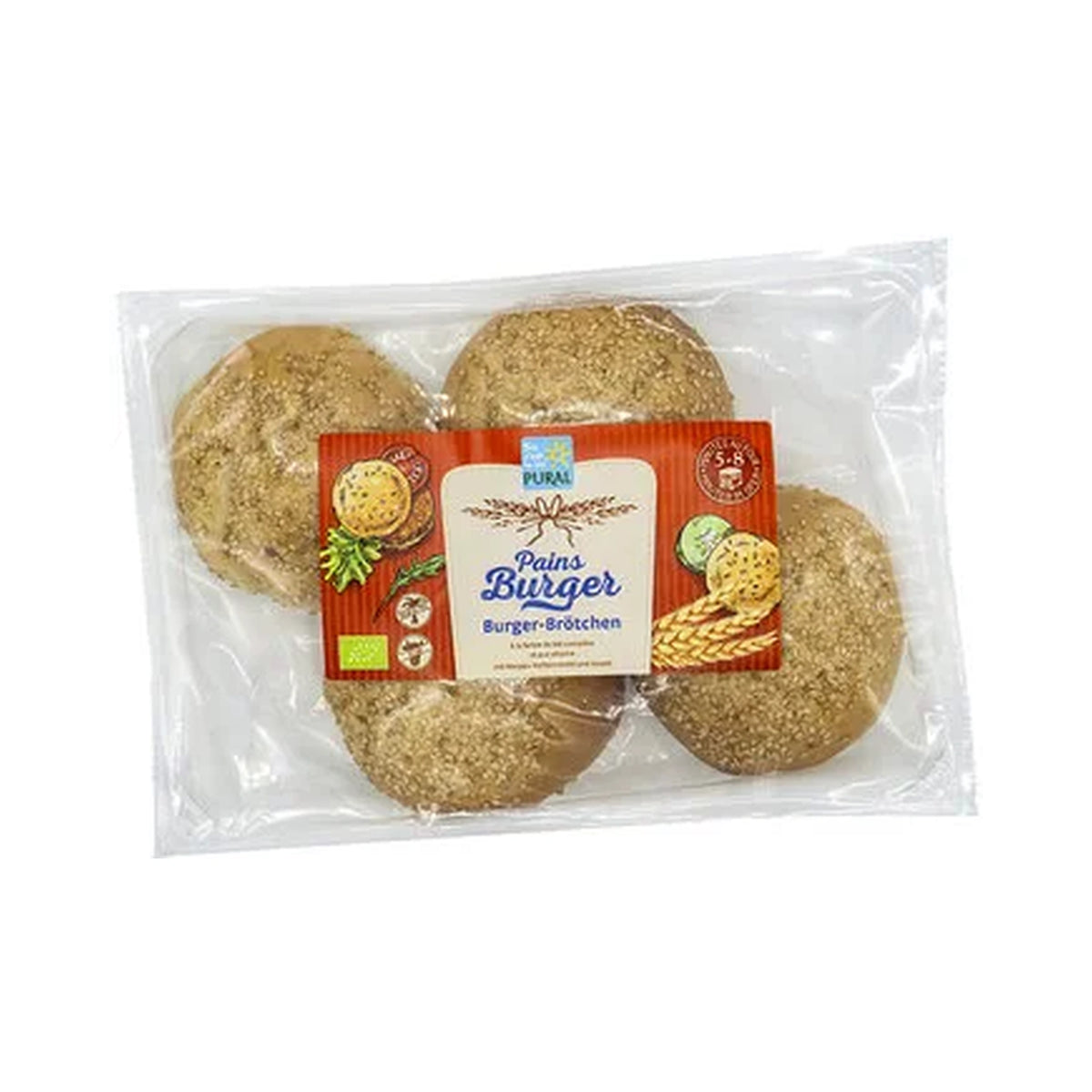 푸랄 버거 번 오븐용 240 g
