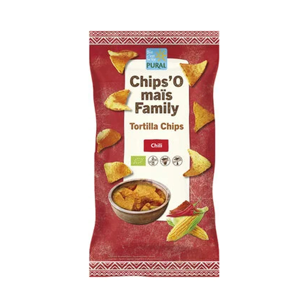 푸랄 칩스오메이스 패밀리 칠리 콘칩 200 g