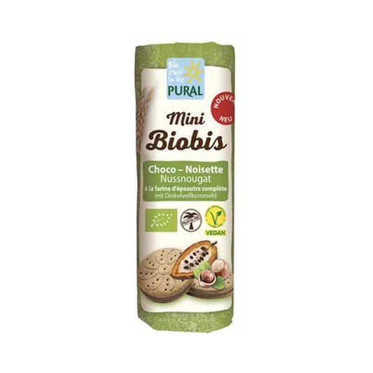 푸랄 미니 비오비스 스펠트 헤이즐넛 누가 샌드쿠키 85g