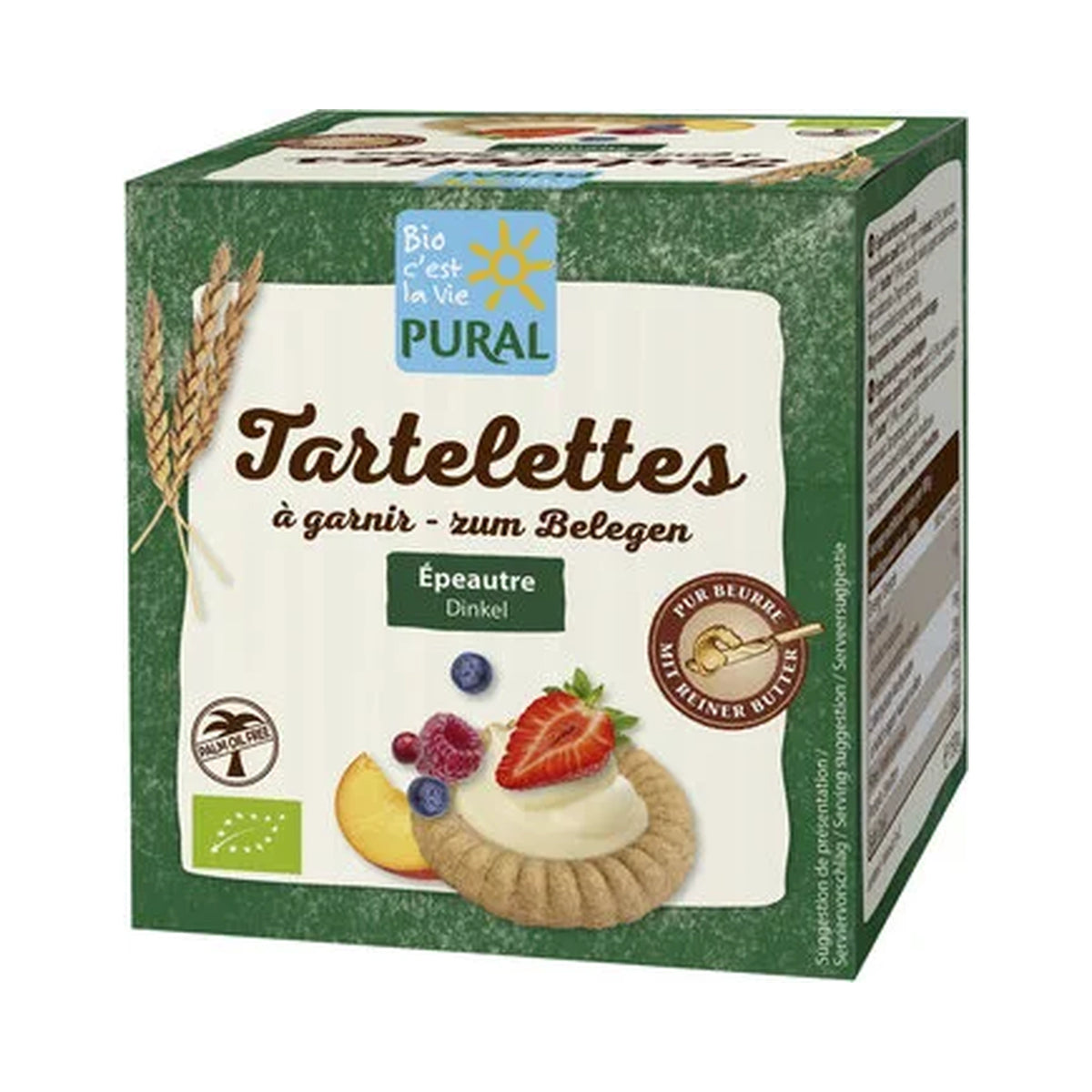 푸랄 스펠트 타르틀렛 타르트 쉘 150 g